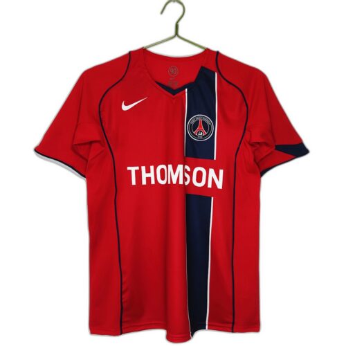 Maillot Paris Saint-Germain Extérieur 2004/05 Rouge