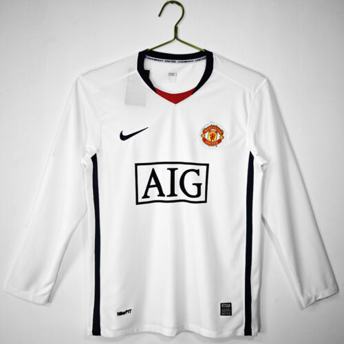 Maillot Manchester United Extérieur 2008/09 - Manches Longues