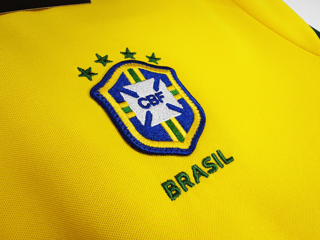 Maillot Brésil Domicile 1998 - Manches Longues