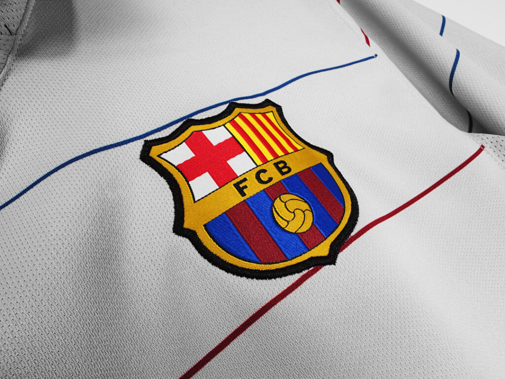 Maillot FC Barcelone Extérieur 2003/04