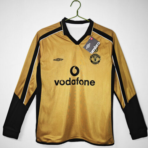 Maillot Manchester United Domicile 2001/02 - Manches Longues