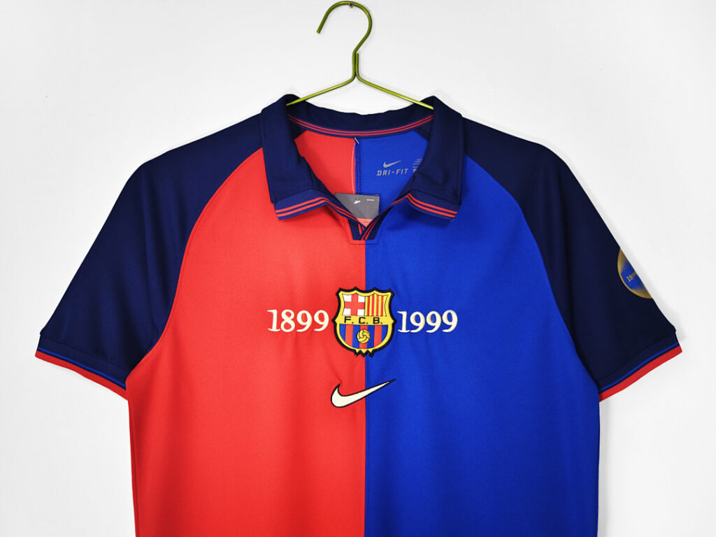 Maillot FC Barcelone Domicile 1999/00