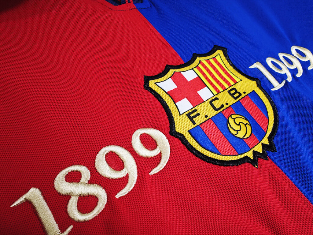 Maillot FC Barcelone Domicile 1999/00
