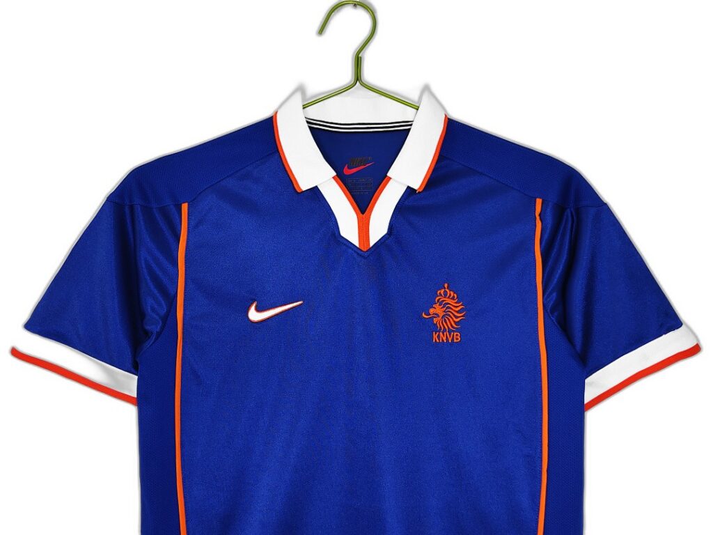 Maillot Pays-Bas Extérieur 1998/99 Bleu