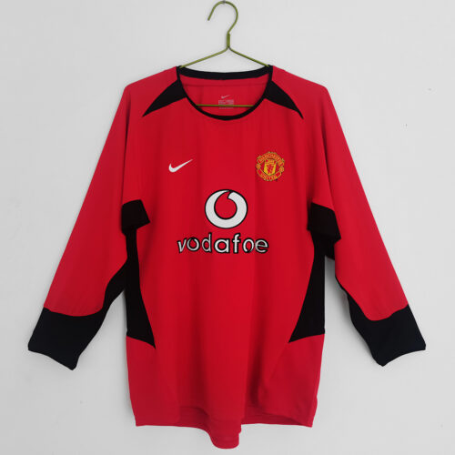 Maillot Manchester United Domicile 2002/04 - Manches Longues