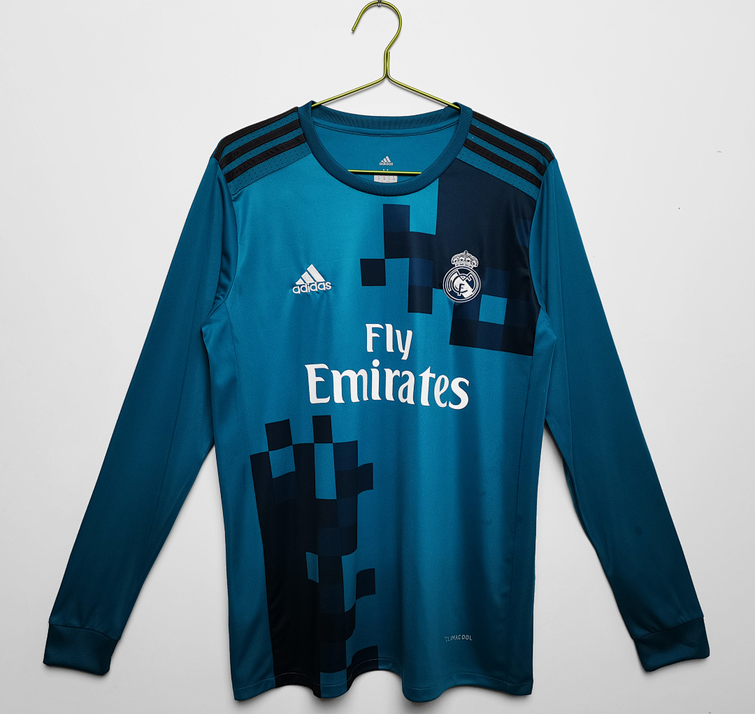 Maillot Real Madrid Extérieur 2017/18 - Manches Longues