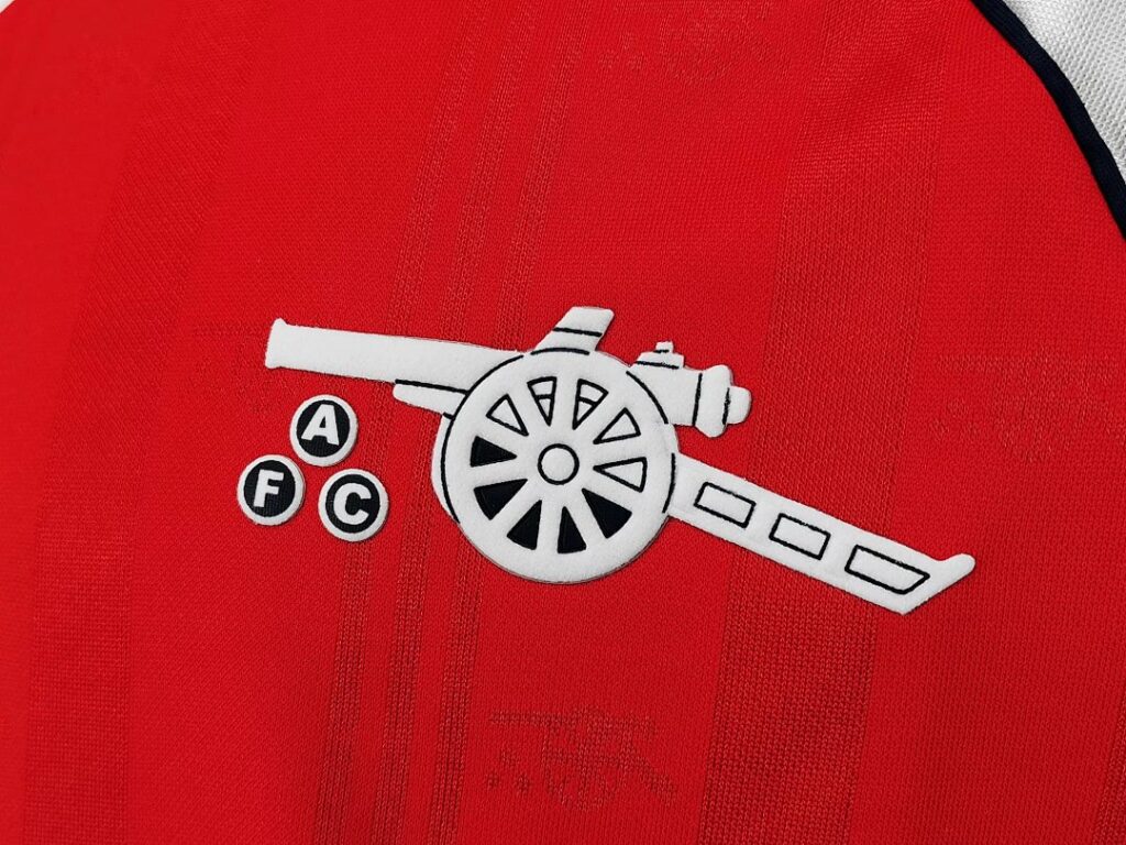 Maillot Arsenal Domicile 1988/90