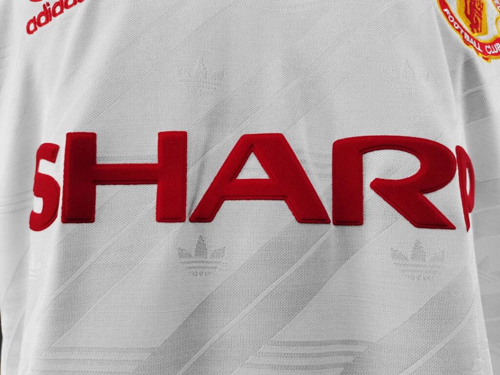 Maillot Manchester United Extérieur 1986/88 Blanc