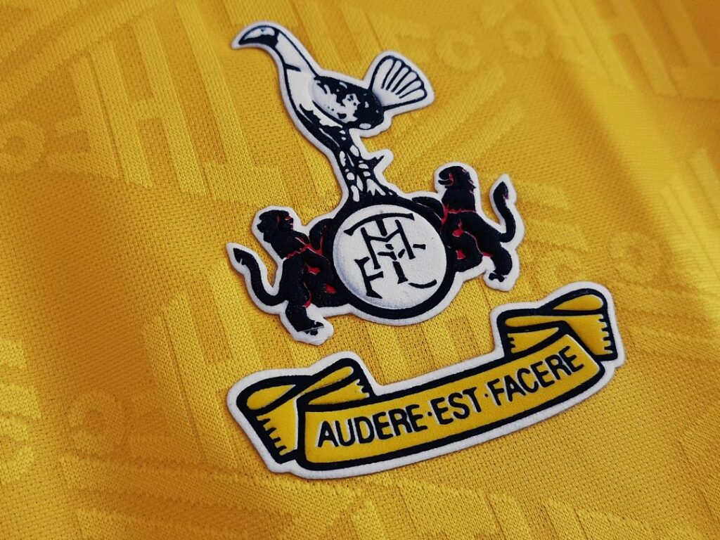 Maillot Tottenham Extérieur 1992/94 Jaune
