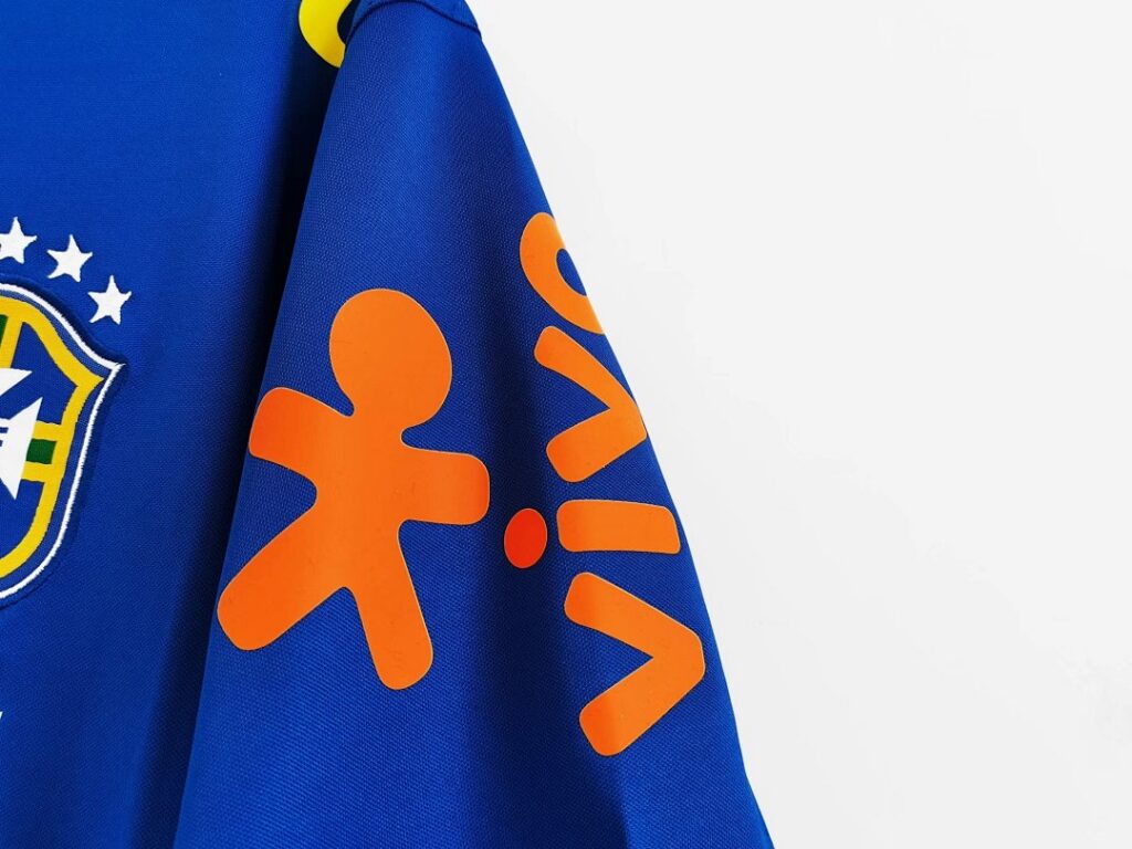 Maillot Brésil Entraînement 2020 Bleu