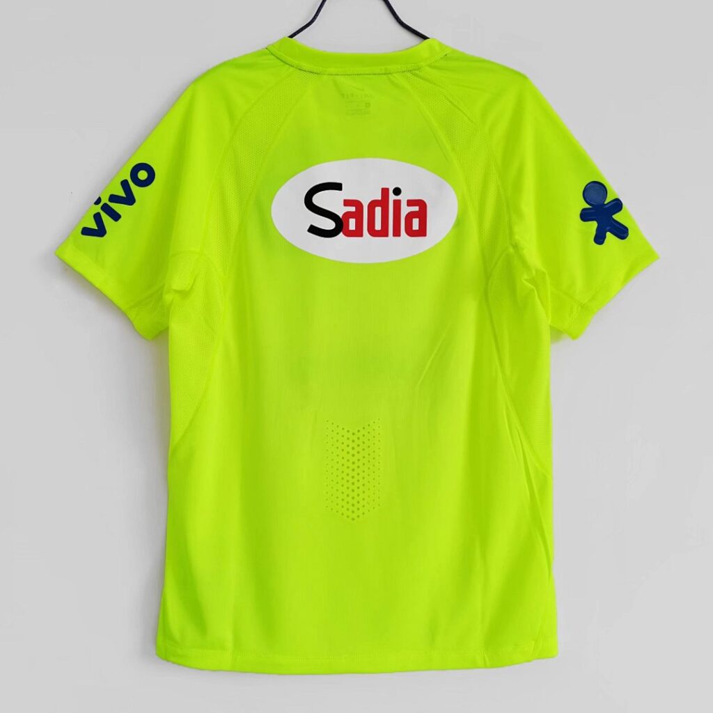 Maillot Brésil Entraînement 2020 Vert Fluo