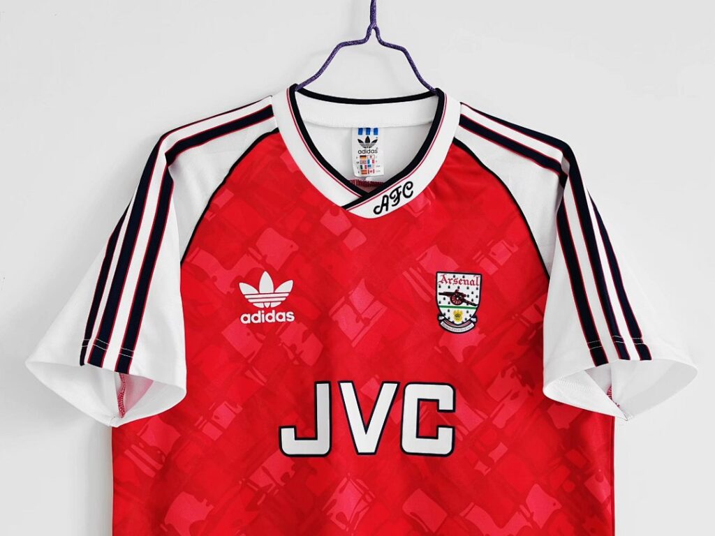 Maillot Arsenal Domicile 1990/92