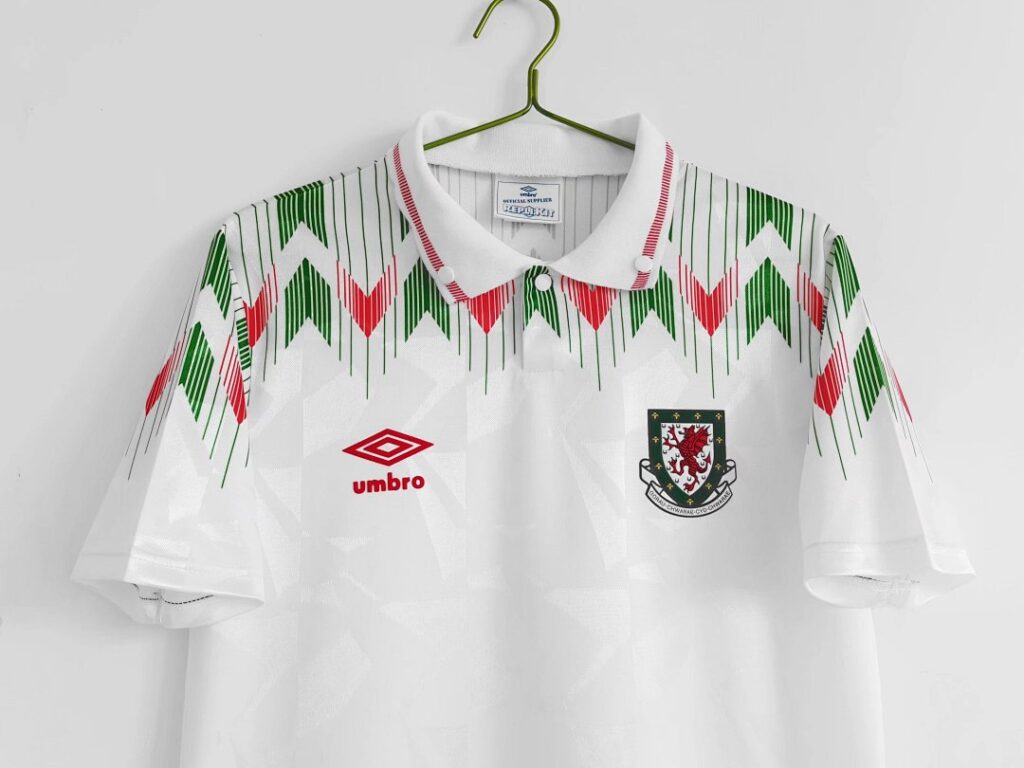 Maillot Pays de Galles Extérieur 1990/92