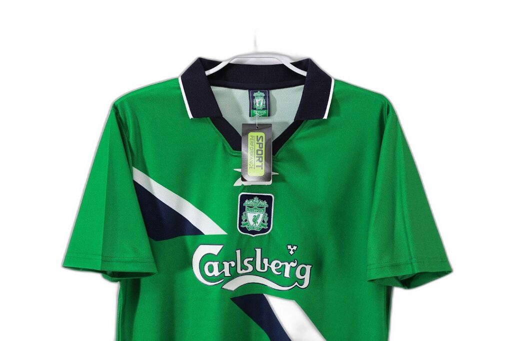 Maillot Liverpool Extérieur 1999/00 Vert