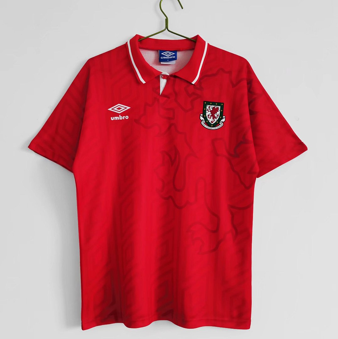 Maillot Pays de Galles Domicile 1992/94