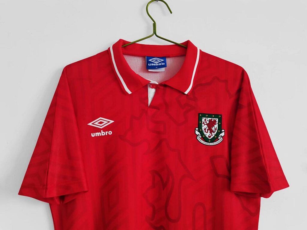 Maillot Pays de Galles Domicile 1992/94