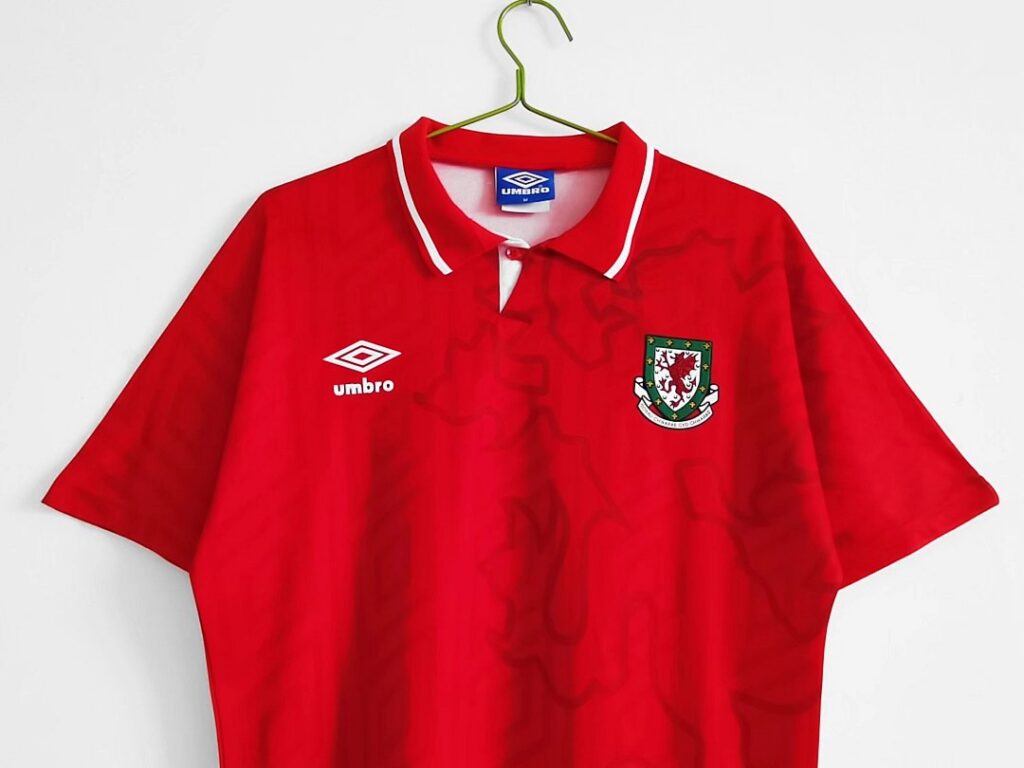 Maillot Pays de Galles Domicile 1992/94