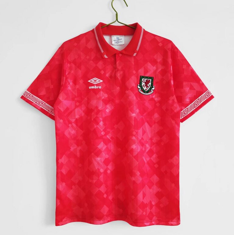 Maillot Pays de Galles Domicile 1990/92