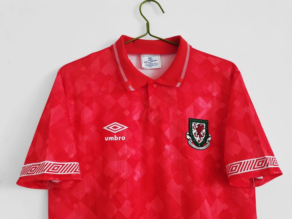 Maillot Pays de Galles Domicile 1990/92
