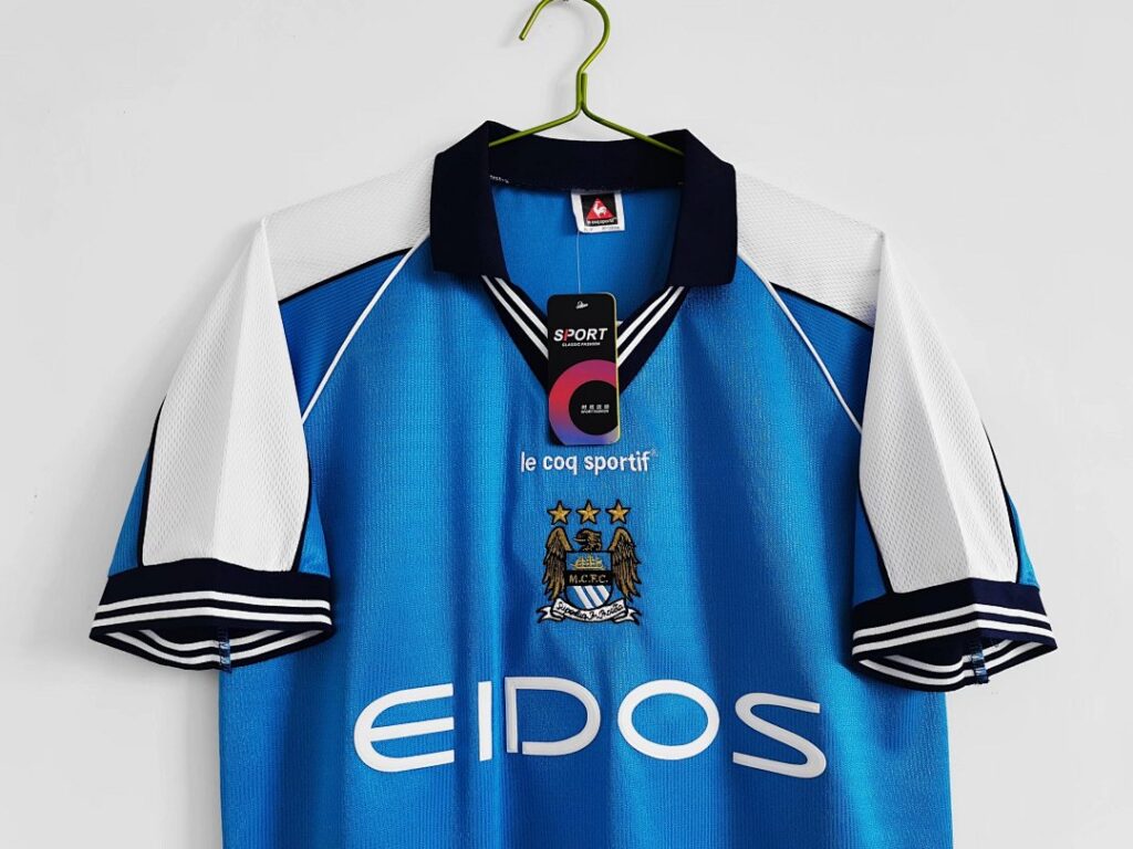 Maillot Manchester City Domicile 1999/01