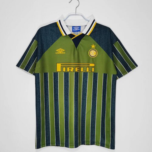 Maillot Inter Milan Extérieur 1995/96 Vert