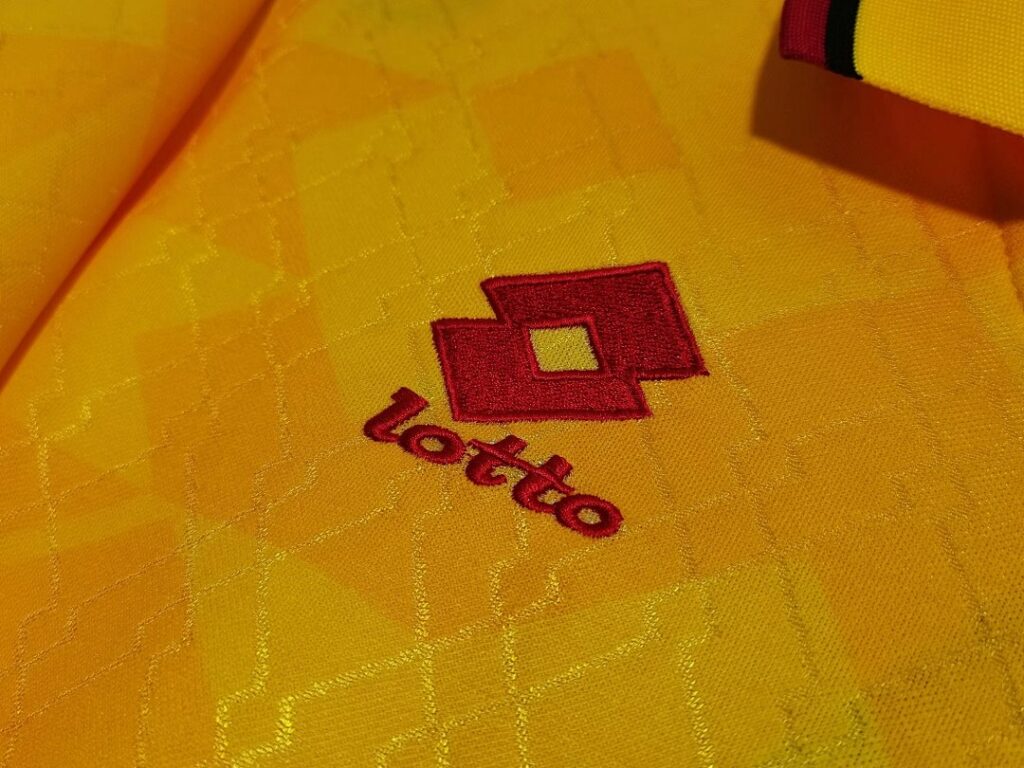 Maillot AC Milan Third 1995/96 Jaune