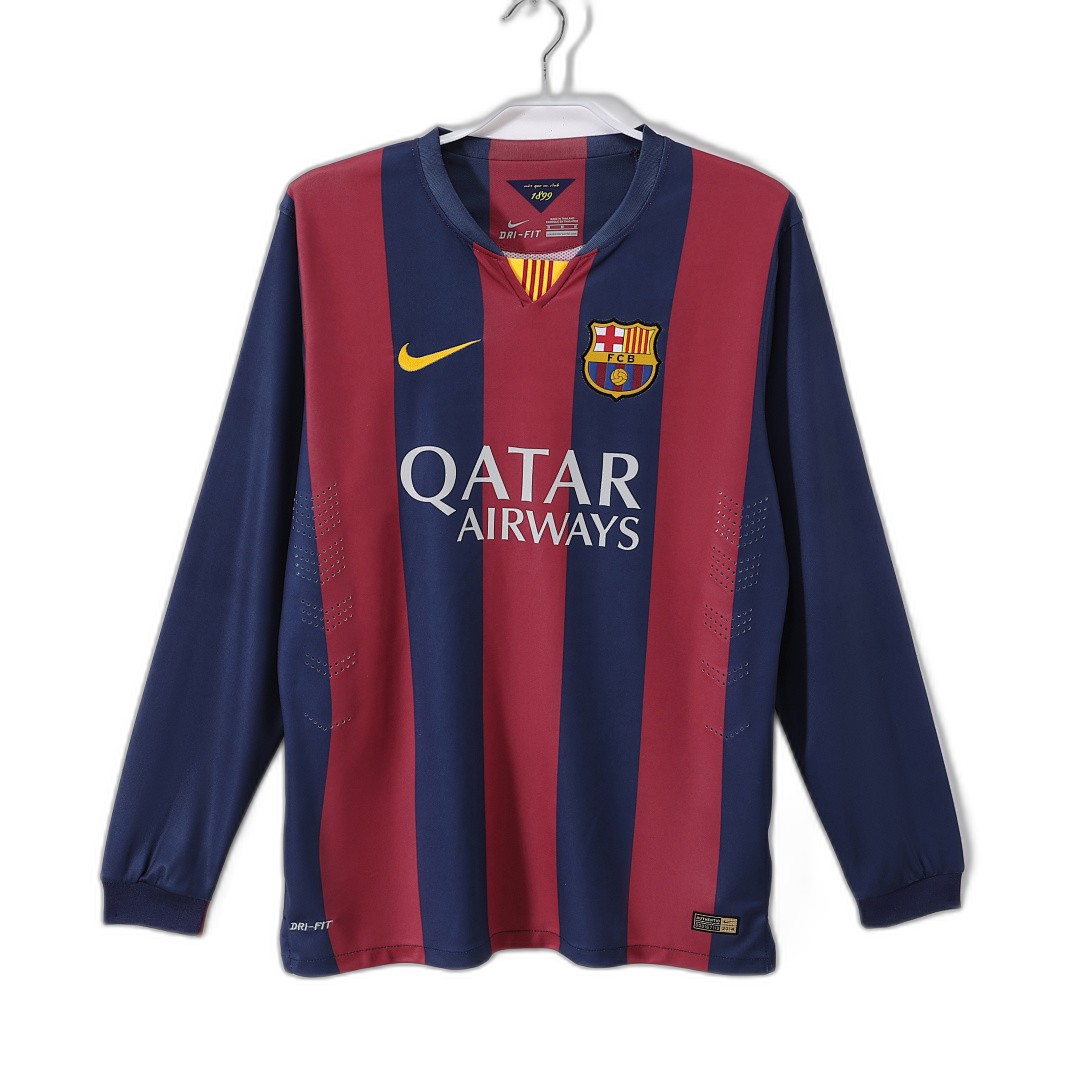 Maillot FC Barcelone Domicile 2014/15 - Manches Longues