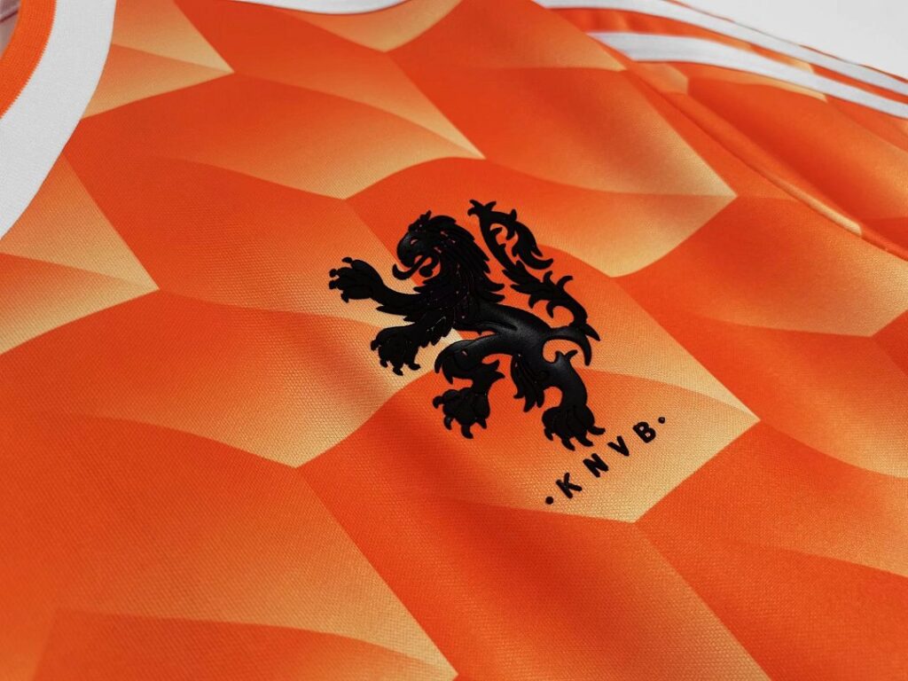 Maillot Pays-Bas Entraînement 1988 Orange