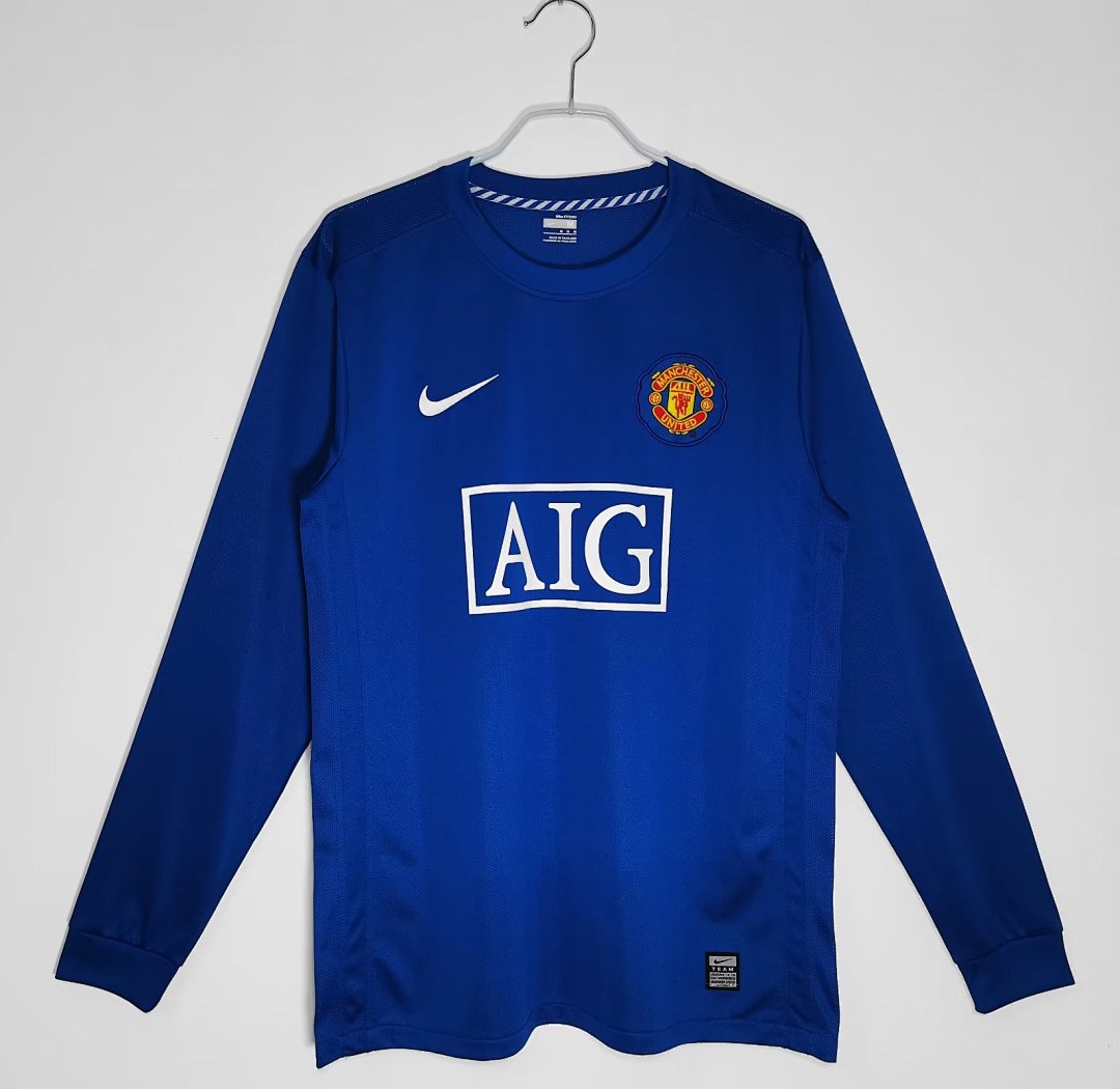 Maillot Manchester United Third 2008/09 - Manches Longues