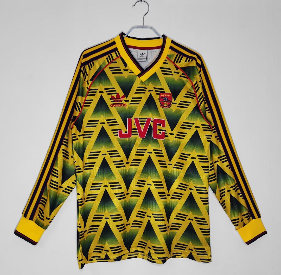 Maillot Arsenal Extérieur 1991/93 - Manches Longues