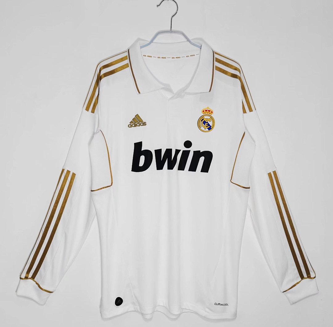 Maillot Real Madrid Domicile 2011/12 - Manches Longues