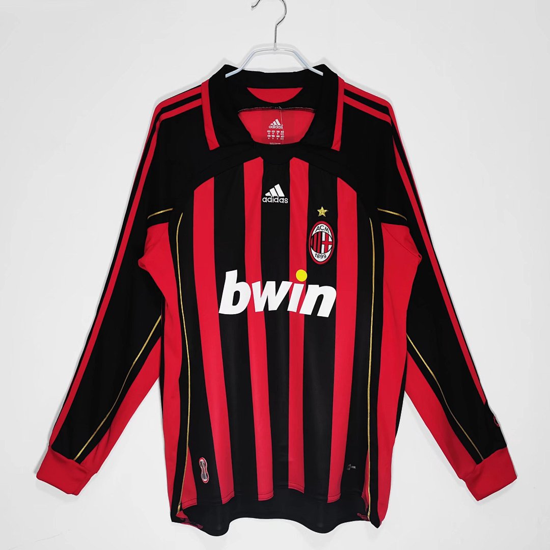 Maillot AC Milan Domicile 2006/07 - Manches Longues