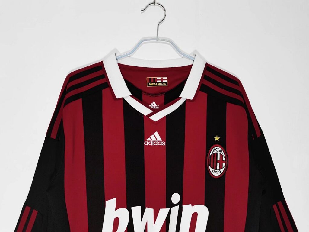Maillot AC Milan Domicile 2009/10 - Manches Longues