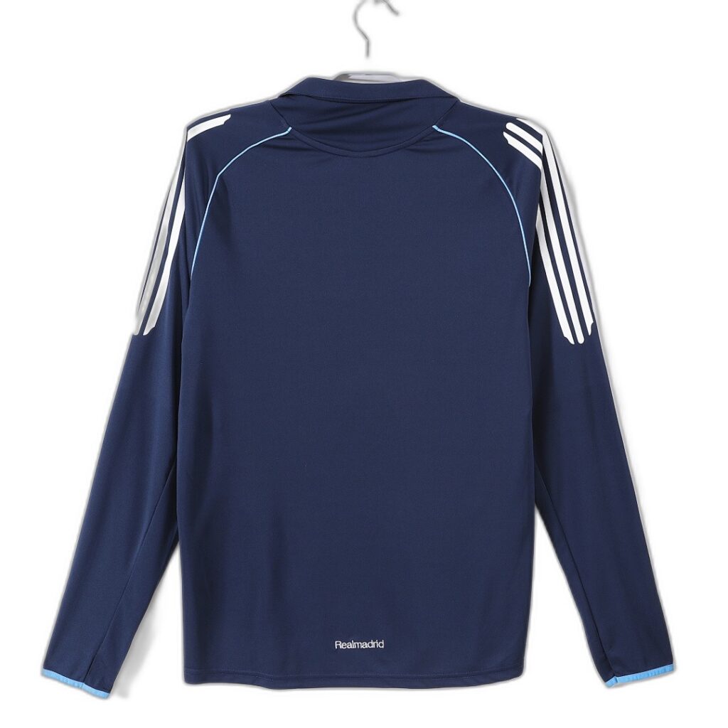 Maillot Real Madrid Extérieur 2005/06 Bleu - Manches Longues