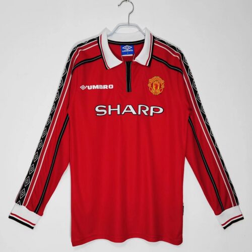 Maillot Manchester United Domicile 1998/99 - Manches Longues