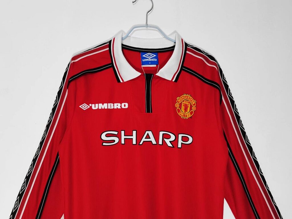 Maillot Manchester United Domicile 1998/99 - Manches Longues