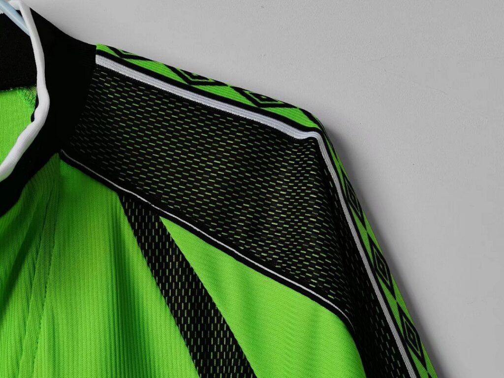 Maillot Manchester United Gardien 1998/99 Vert - Manches Longues