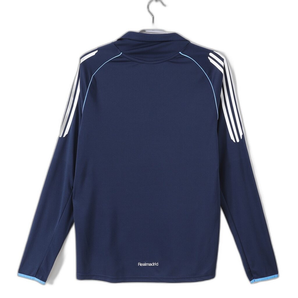 Maillot Real Madrid Extérieur 2005/06 Bleu - Manches Longues