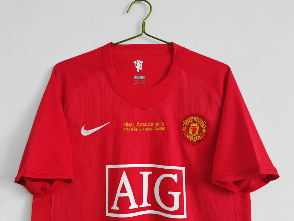 Maillot Manchester United Domicile 2007/08