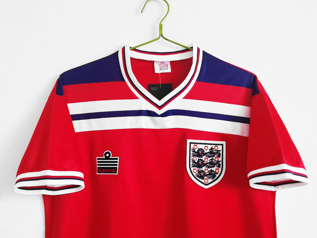 Maillot Angleterre Extérieur 1982