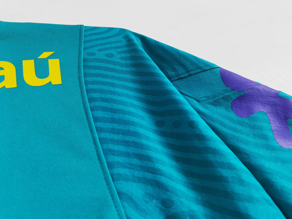 Maillot Brésil Entraînement 2021 Bleu Ciel