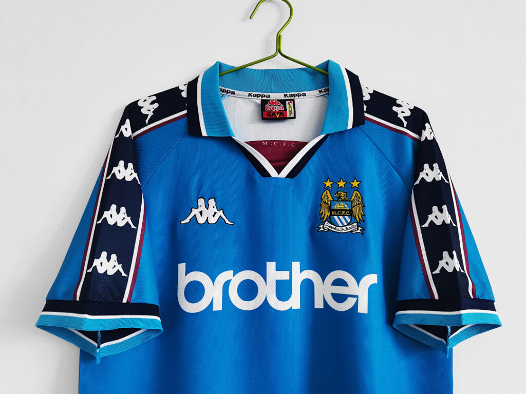 Maillot Manchester City Domicile 1997/98