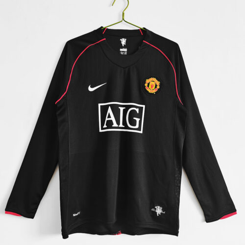 Maillot Manchester United Extérieur 2007/08 - Manches Longues