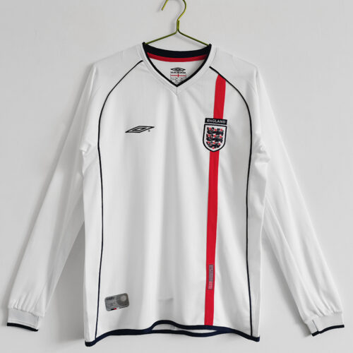 Maillot Angleterre Domicile 2002 - Manches Longues