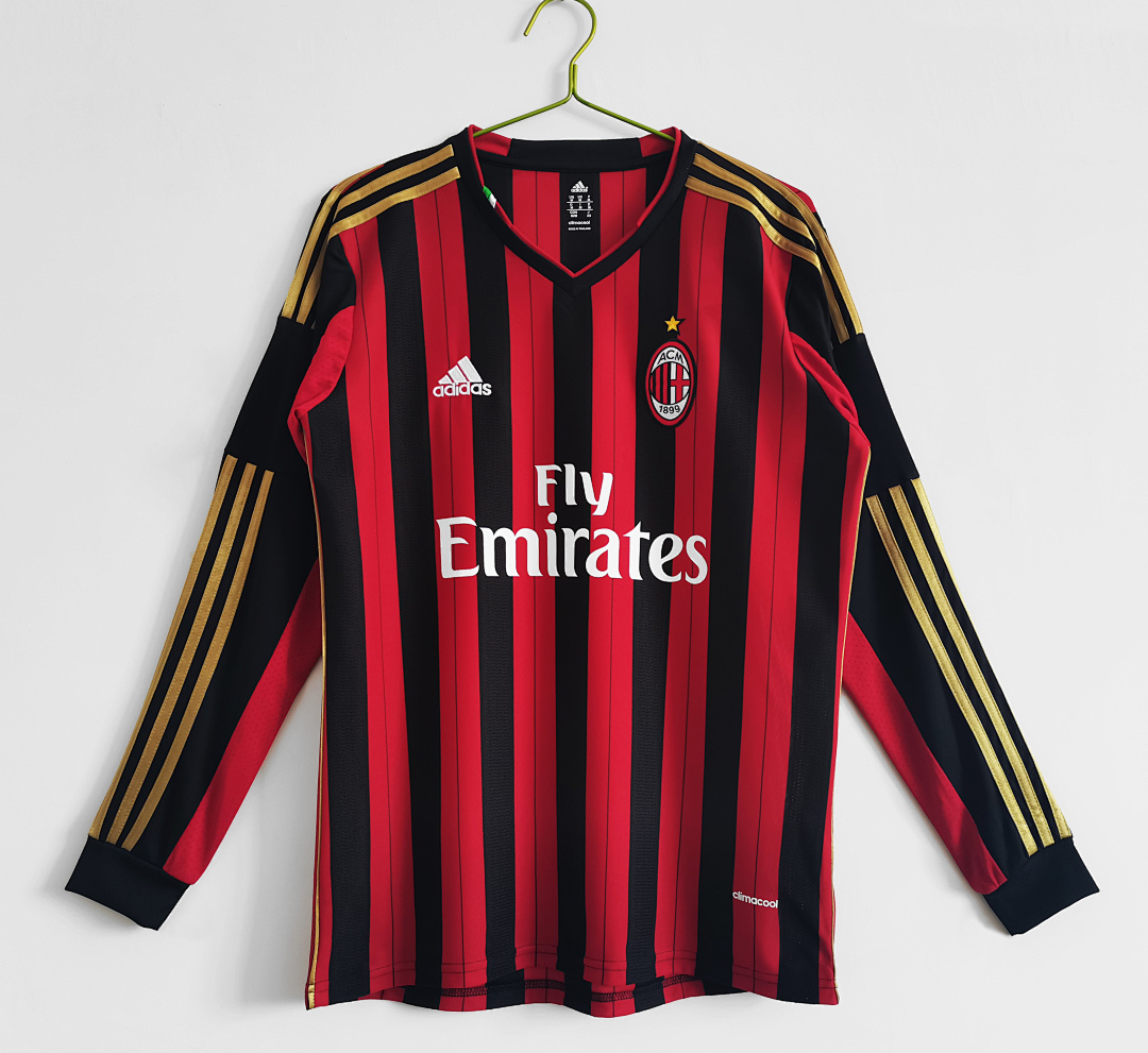 Maillot AC Milan Domicile 2013/14 - Manches Longues