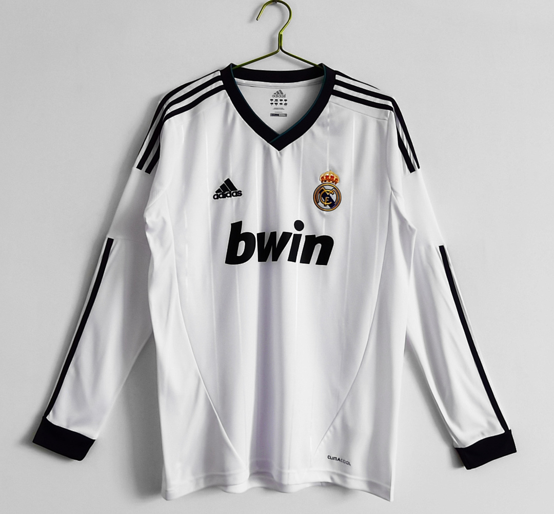 Maillot Real Madrid Domicile 2012/13 - Manches Longues