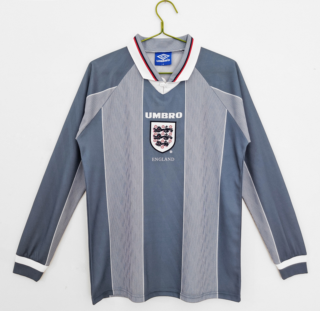 Maillot Angleterre Extérieur 1996 - Manches Longues