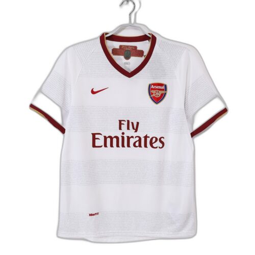 Maillot Arsenal Extérieur 2007/08 Blanc