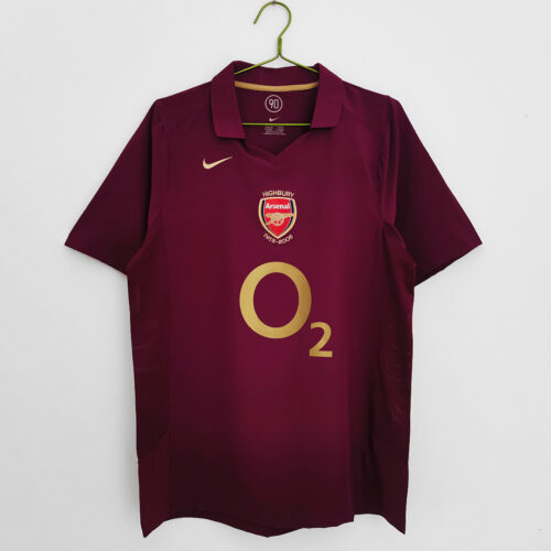 Maillot Arsenal Domicile 2005/06