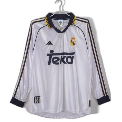 Maillot Real Madrid Domicile 1998/00 - Manches Longues